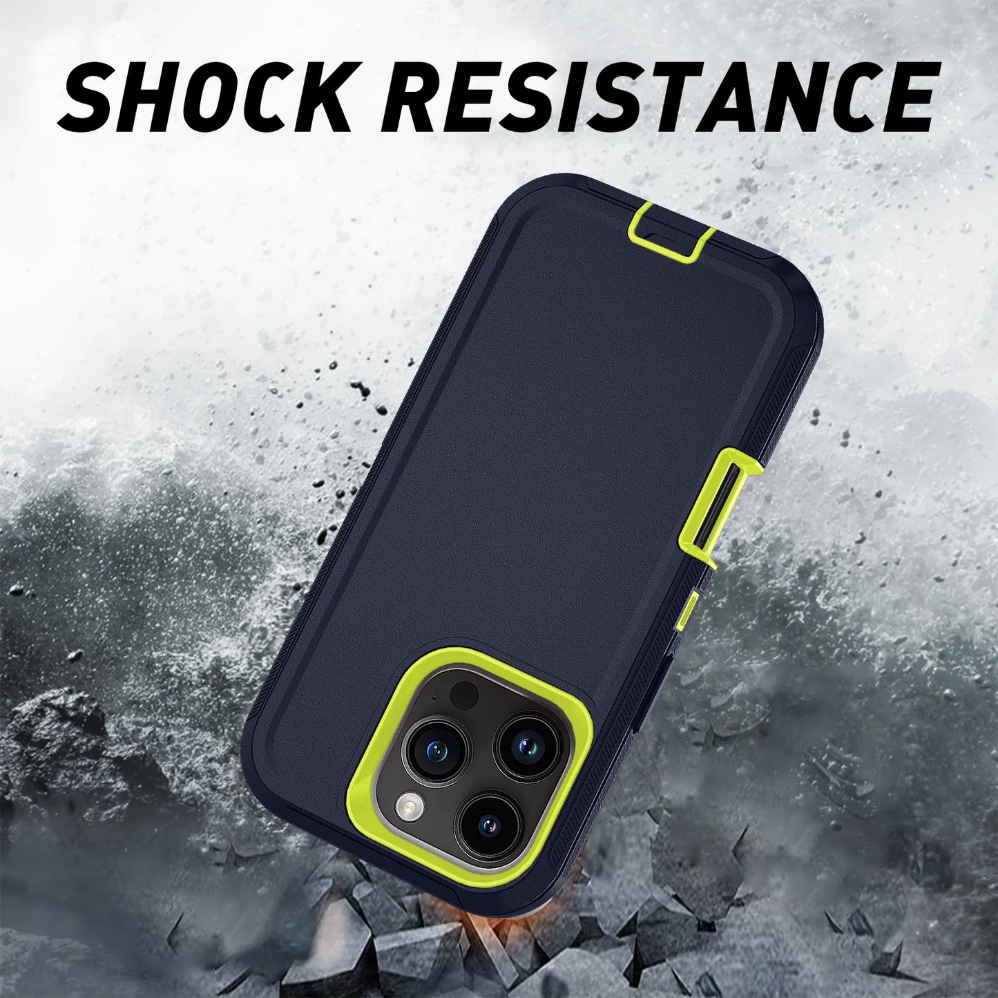 Armor Shockproof Defender Phone Case For iphone Hard Back Cover