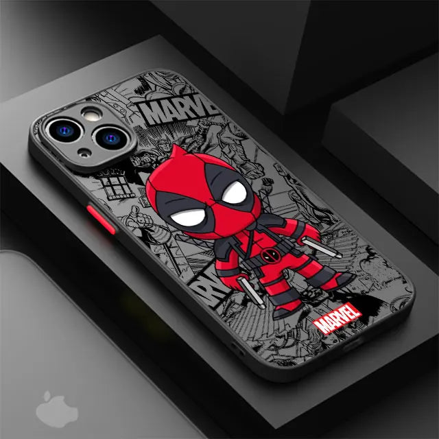 Cartoon Marvel Case for iPhone Shockproof Cover