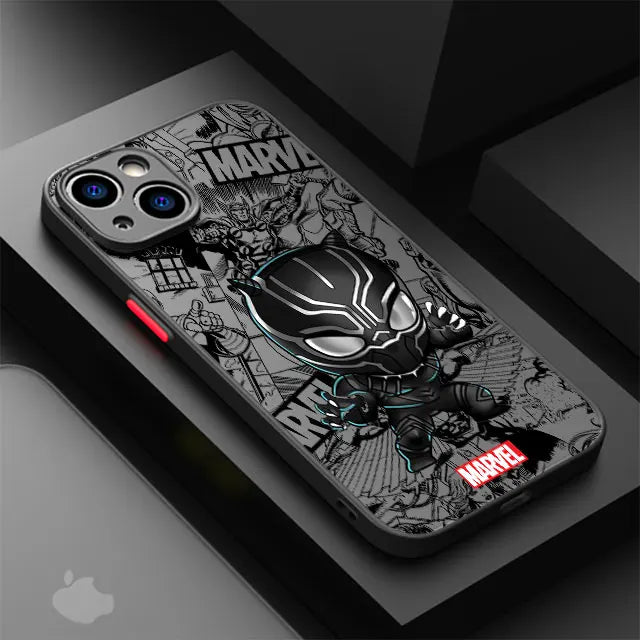 Cartoon Marvel Case for iPhone Shockproof Cover