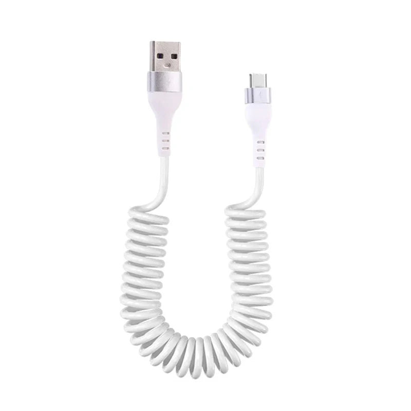 66W USB Type C Car Phone Charger Cable Fast Charging