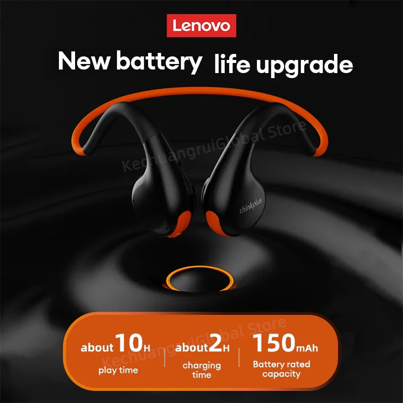 Lenovo Think Plus X7 Air Conduction Headphone Wireless Bluetooth 5.3 Earphones Sports Headset EarHook Mic