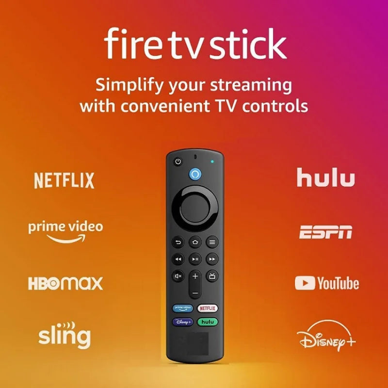 ABS Remote Control Television For Fire TV Stick Lite BT Voice Remote Third Generation