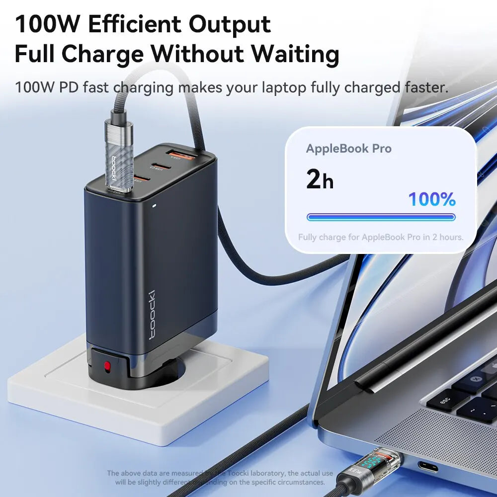 Type C to Type C Cable 100W PD Display Fast Charging Charger