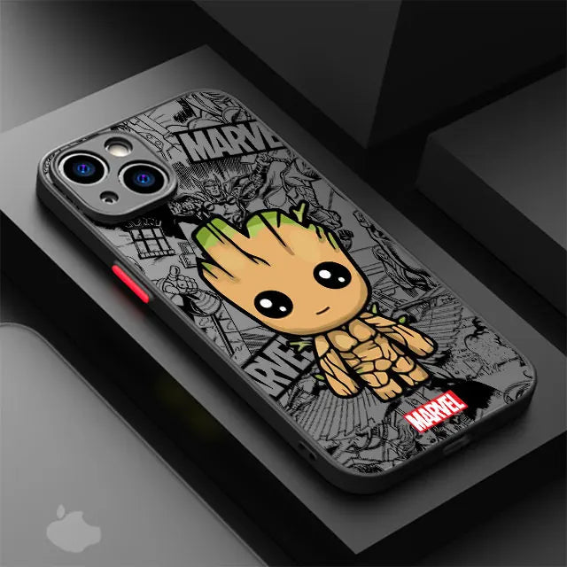 Cartoon Marvel Case for iPhone Shockproof Cover